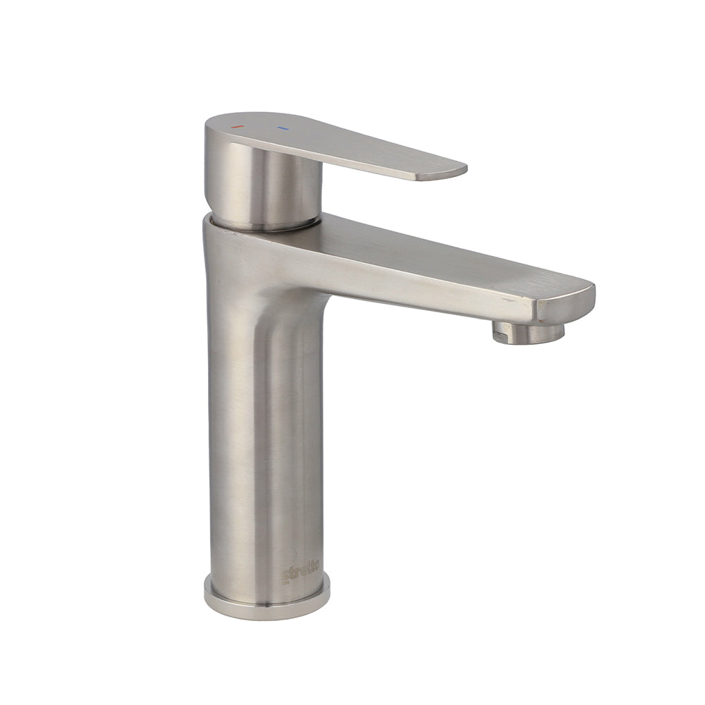 Monomando Lavamanos Verceli Inox Satinado