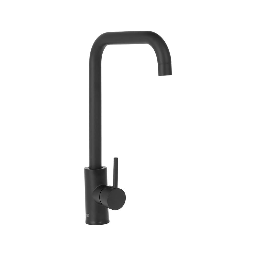 Monomando Lavaplatos Caño Recto Oregon Negro Mate