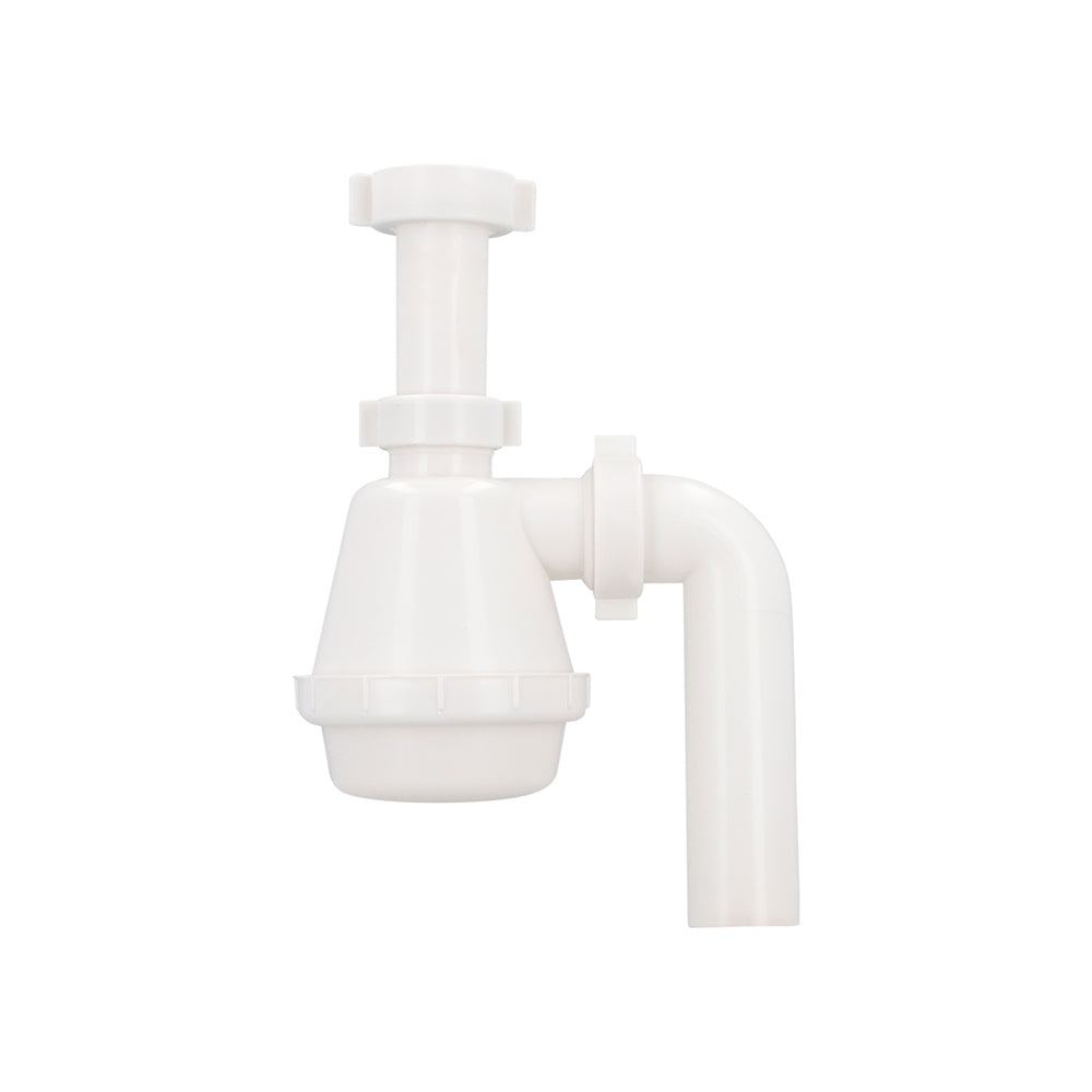 Sifón Lavaplatos PP 1 1/2&#39;&#39; con Salida Curva