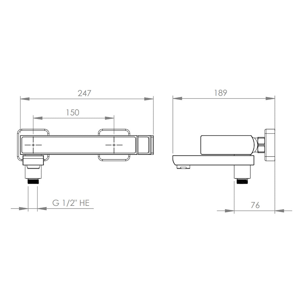 Monomando Tina Ducha Atela Cromo