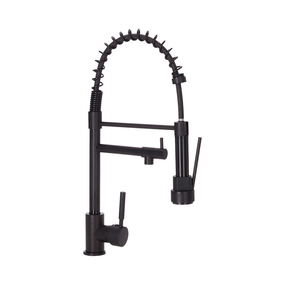 Monomando Lavaplatos Extraíble Bangor Negro Mate