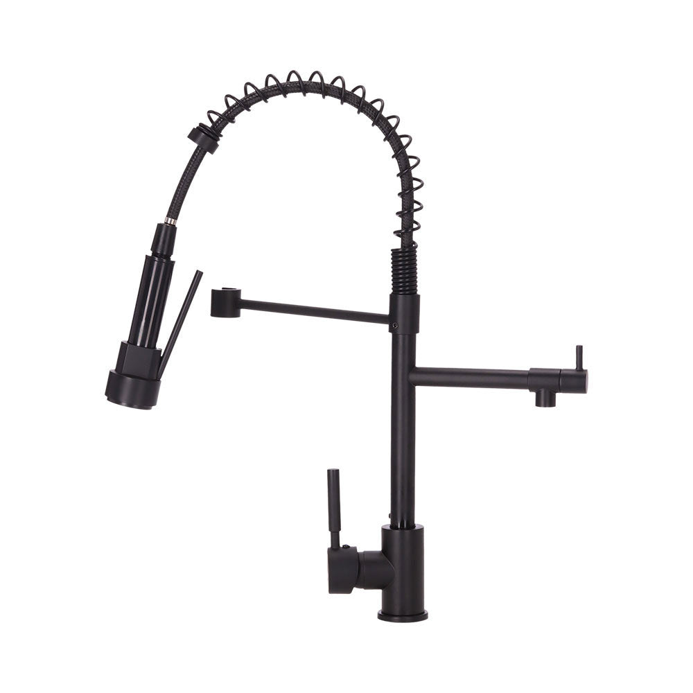 Monomando Lavaplatos Extraíble Bangor Negro Mate