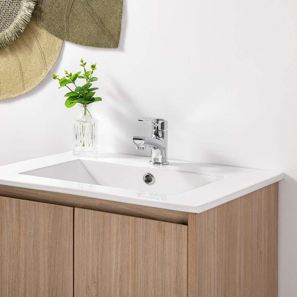 Monomando Lavamanos Capri Cromo