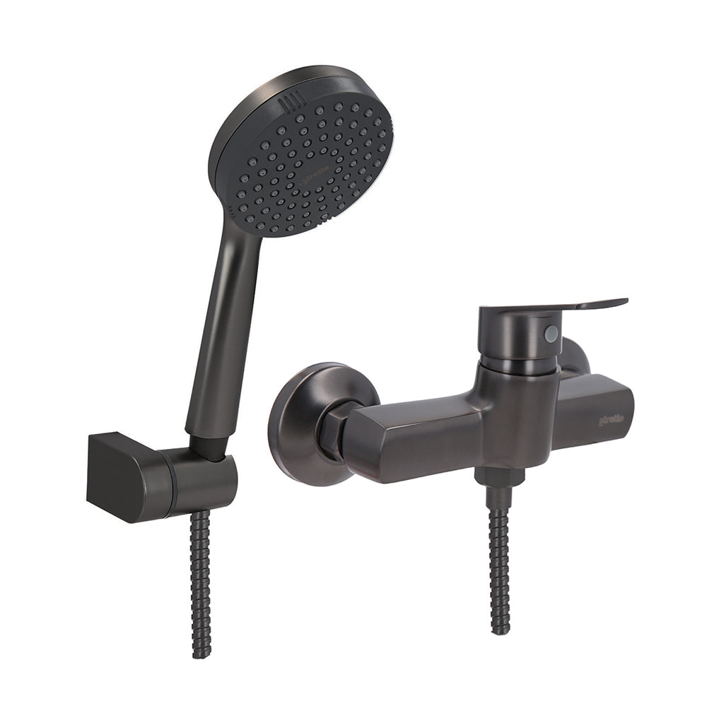 Monomando Ducha Filippo Grafito Austral