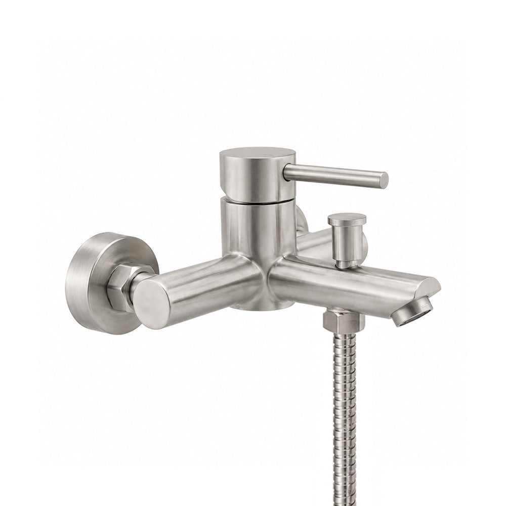 Monomando Tina Ducha Fiorenzo Inox Satinado