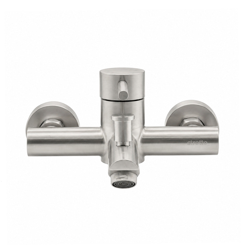 Monomando Tina Ducha Fiorenzo Inox Satinado