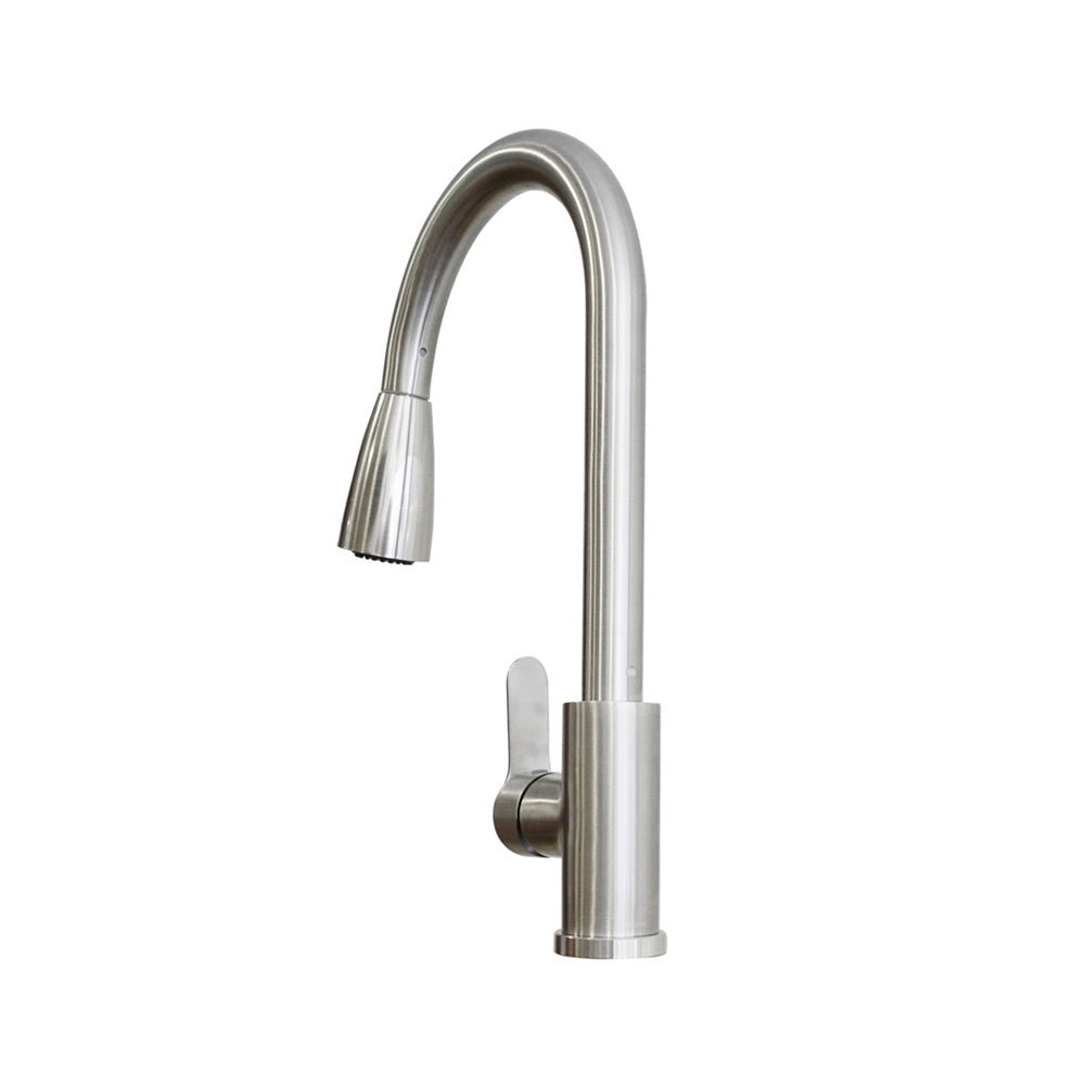 Monomando Lavaplatos Extraíble Veletri Inox Satinado