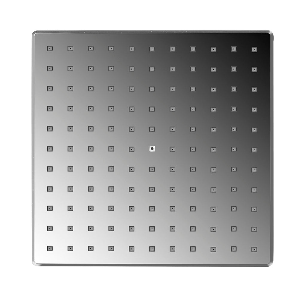 Plato Ducha Cuadrado 20 cm Cromo