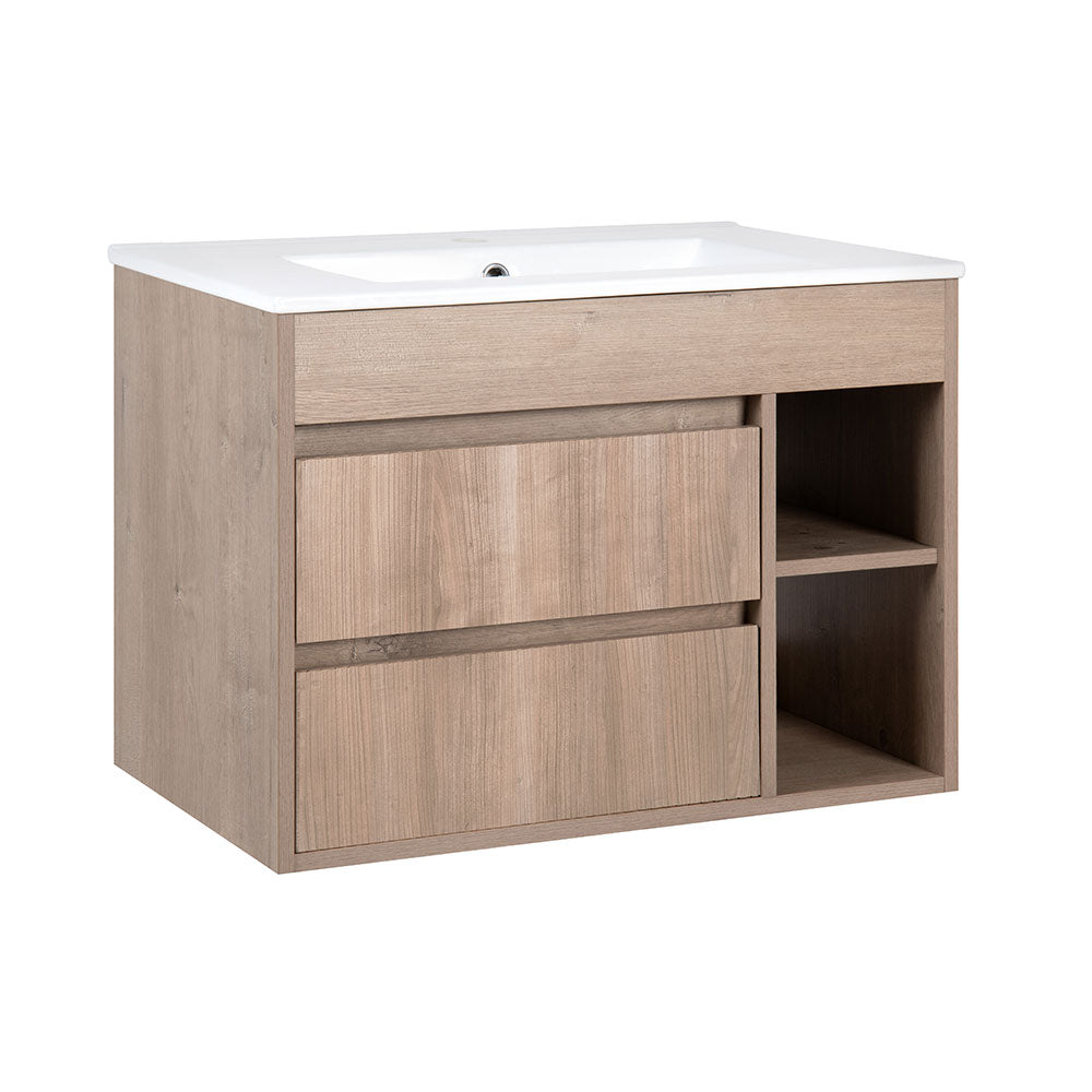 Mueble Vanitorio Paris Lenga + Cubierta 70x46x50 cm
