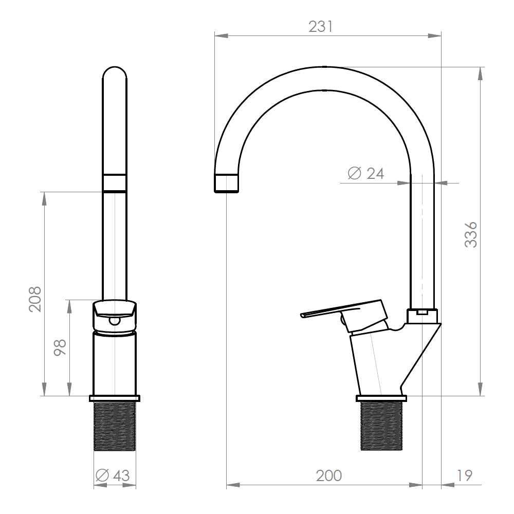 Monomando Lavaplatos Filippo Cromo