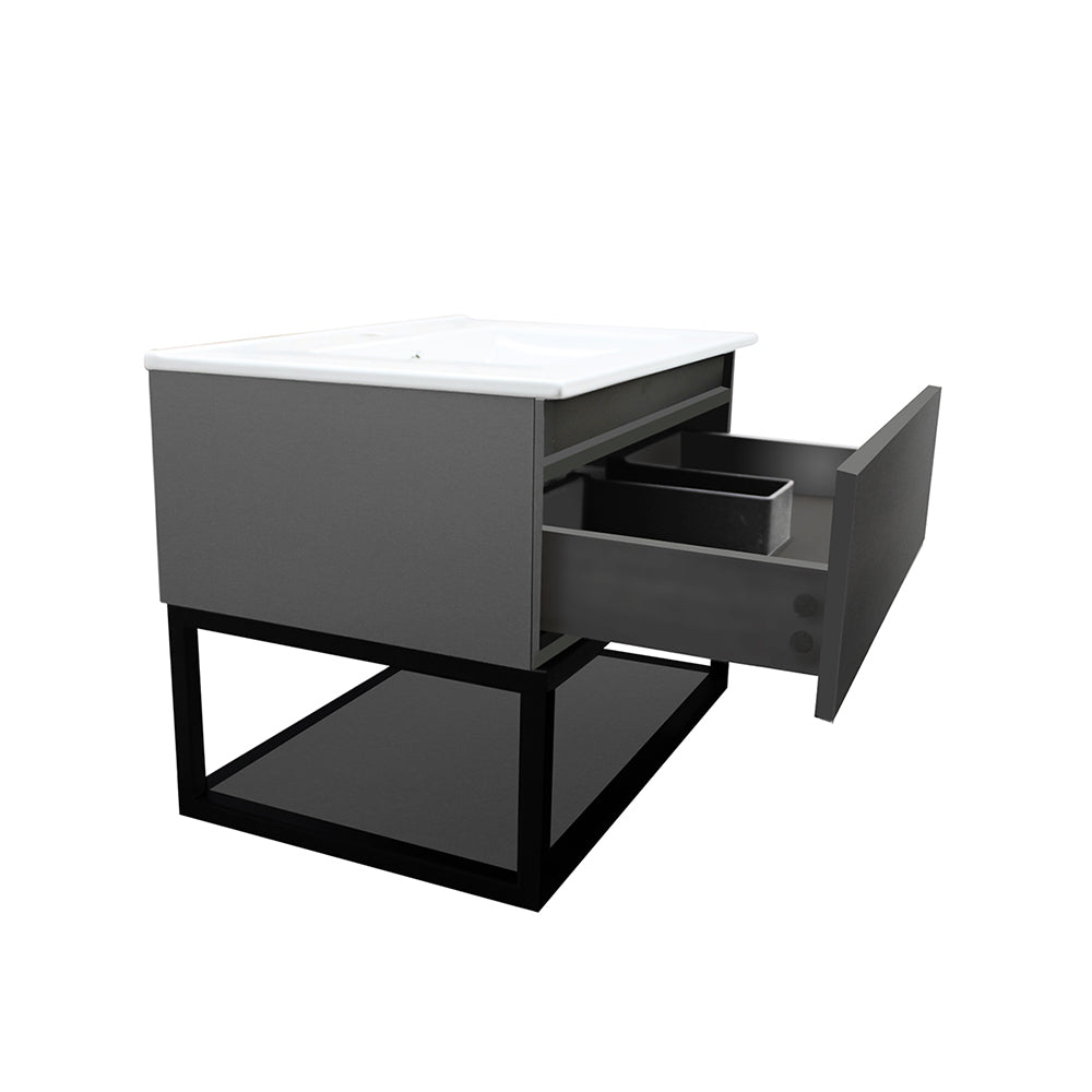 Mueble de Baño Completo Méle Gris Grafito