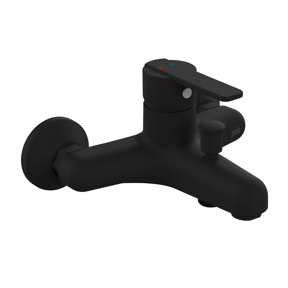 Monomando Tina Ducha Dallas Negro Mate