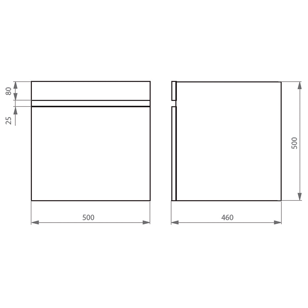 Mueble de Baño Completo Moyen Roble