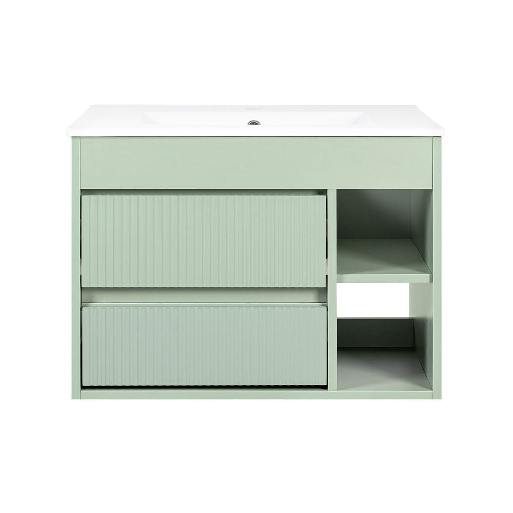 Mueble de Baño Completo Paris Sage Green Texturado