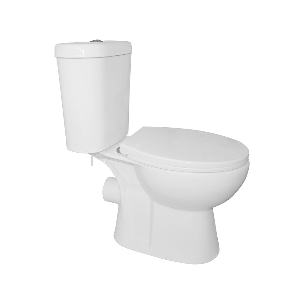 Sanitario Wc Two Piece Aura Plus - Descarga a Muro (Horizontal)