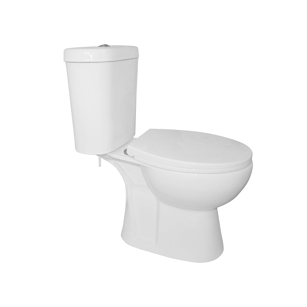 Sanitario Wc Two Piece Aura Plus - Descarga Piso 21 cm (Vertical)