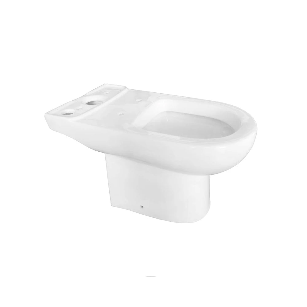 Taza WC New Ares con Fijaciones - Salida Dual (Vertical y Horizontal)