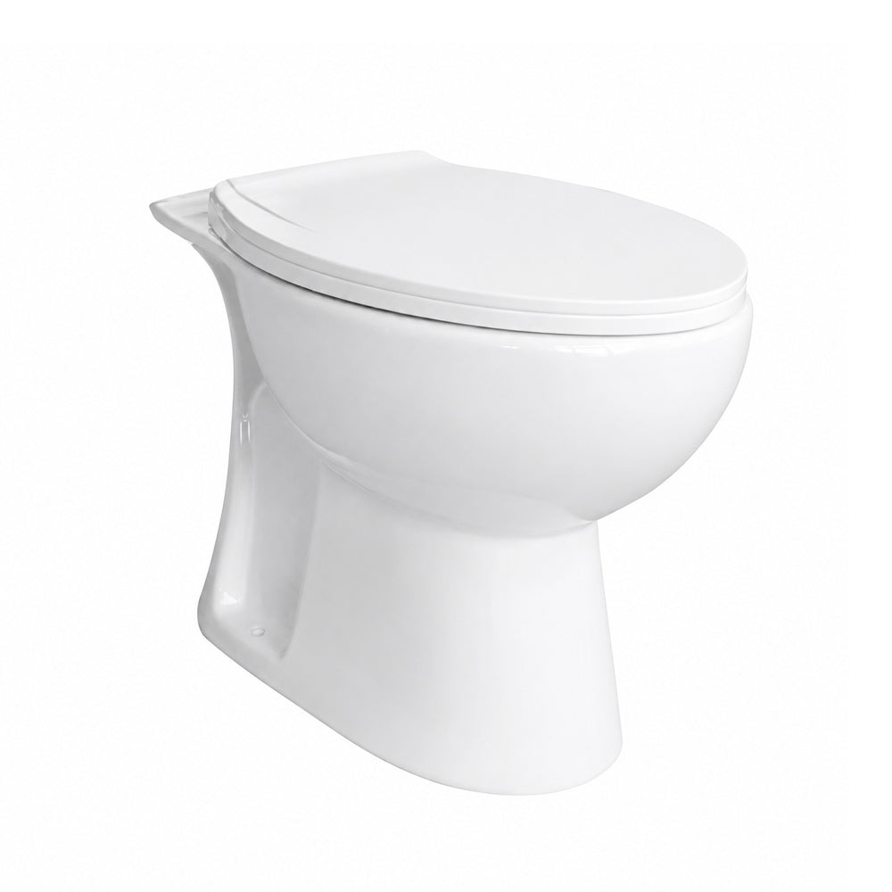 Taza WC Aura con fijaciones - Salida a piso (Vertical)