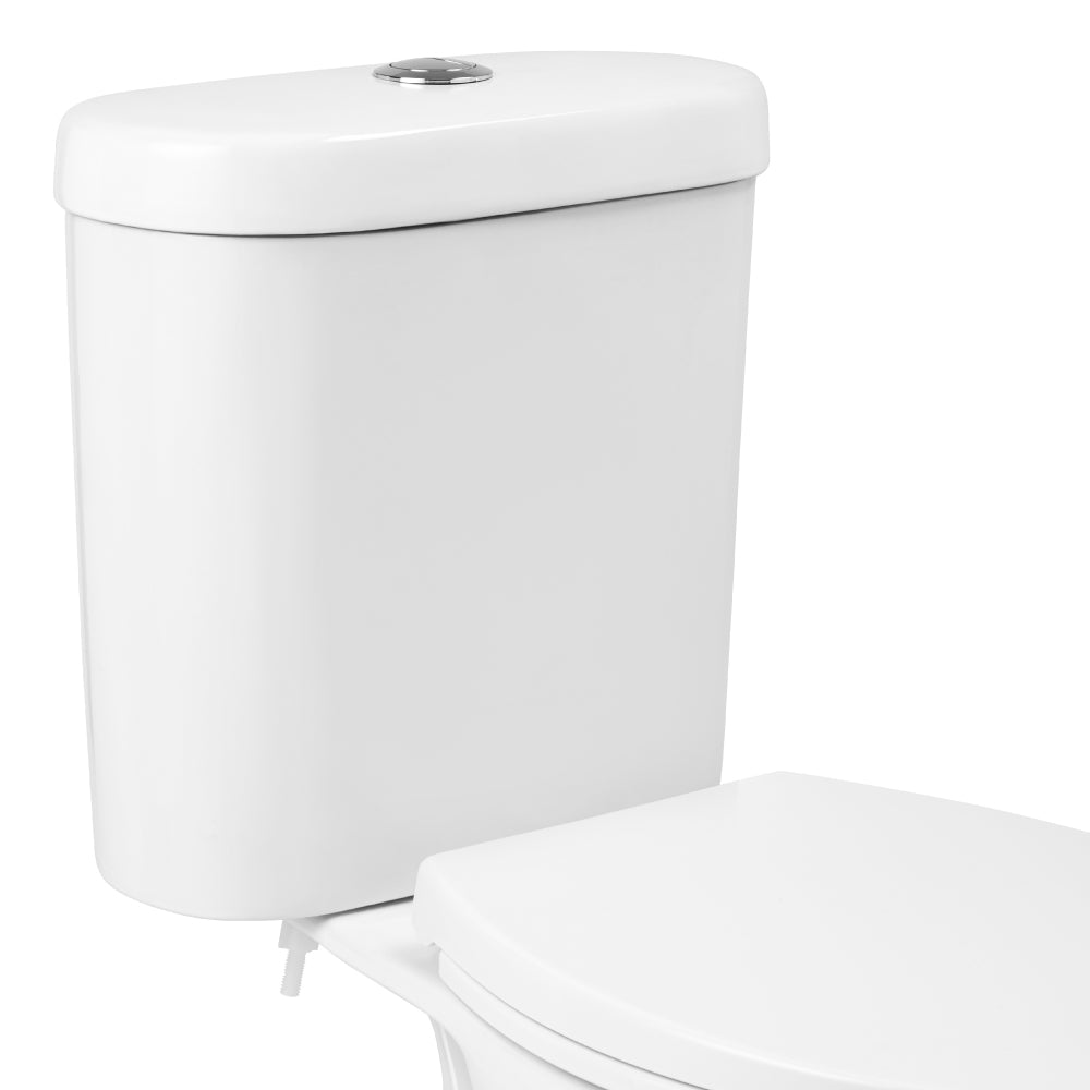 Sanitario Wc Two Piece Aura Plus - Descarga Piso 21 cm (Vertical)