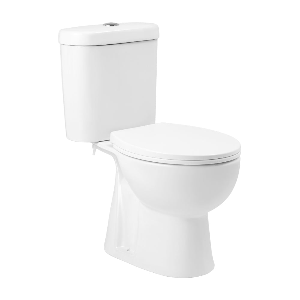 Sanitario Wc Two Piece Aura Plus - Descarga Piso 21 cm (Vertical)