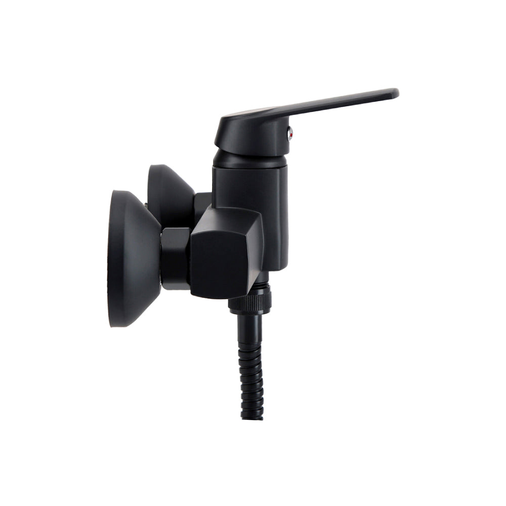 Monomando Ducha Módena Eco Negro Mate