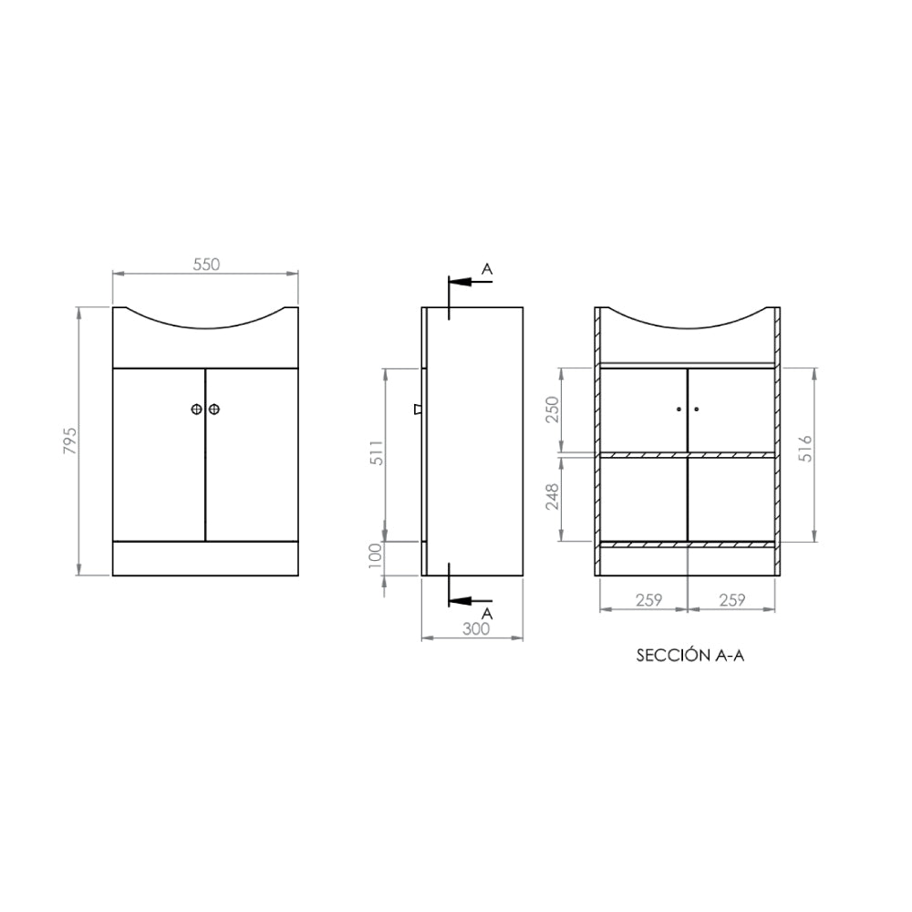 Base de Mueble Marie
