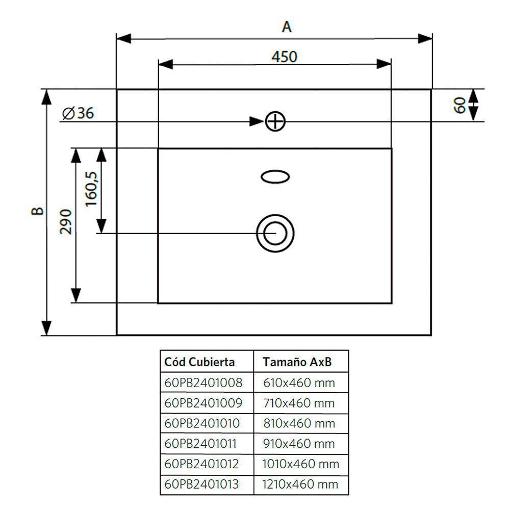 Mueble de Baño Completo Ermes Lenga