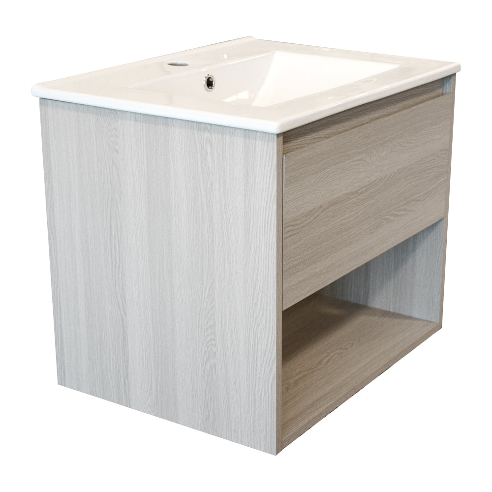 Mueble Vanitorio Zoé Albayalde + Cubierta 60x46x50 cm