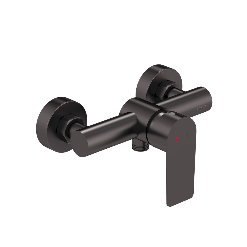 Monomando Ducha Bruna Grafito Austral