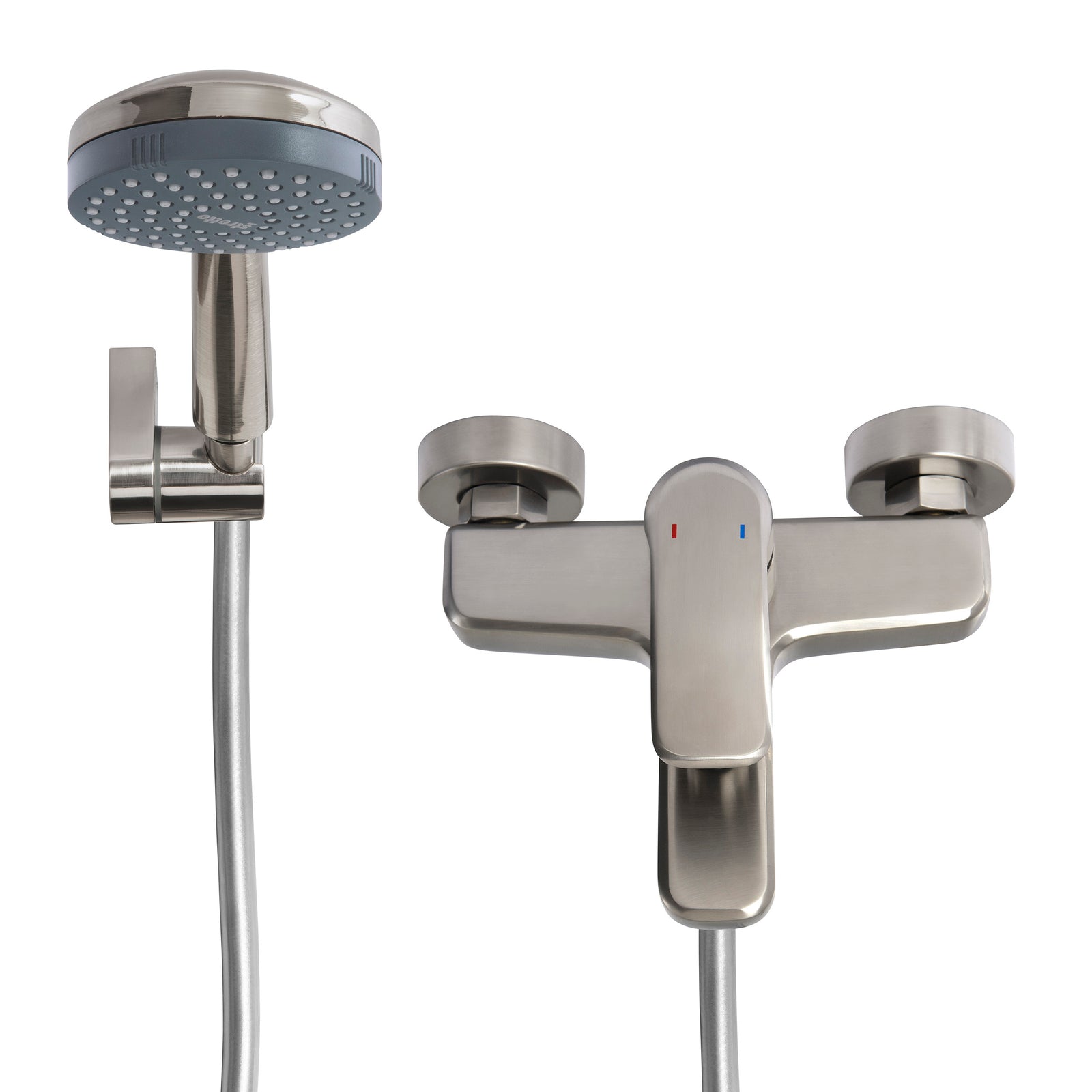 Monomando Tina Ducha Marsella Níquel Bruñido