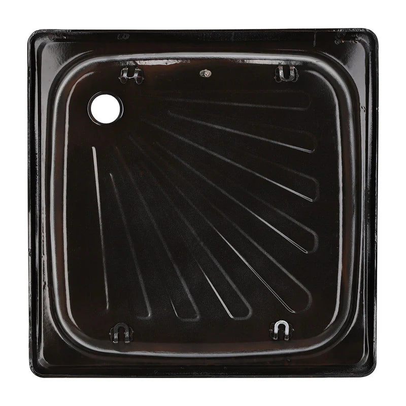 Receptáculo de Acero Esmaltado Atenas 80x80x15 cm sin Desagüe