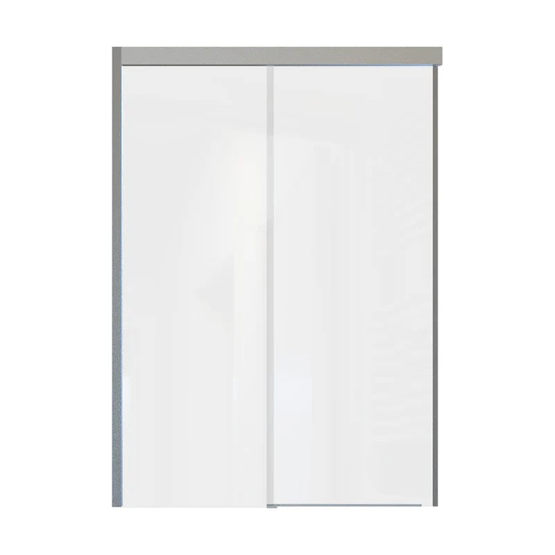 Mampara Corredera 140x185 cm Ajustable ±3 cm Cromado