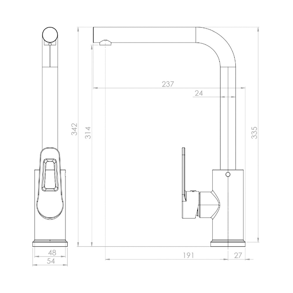 Monomando Lavaplatos Verona Cromo