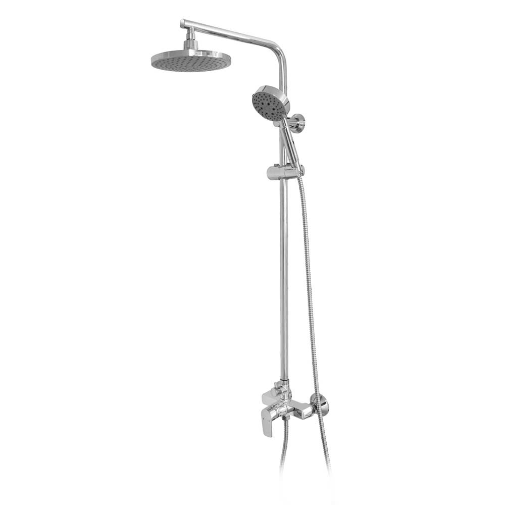 Columna de Ducha + Grifería Filippo Cromo