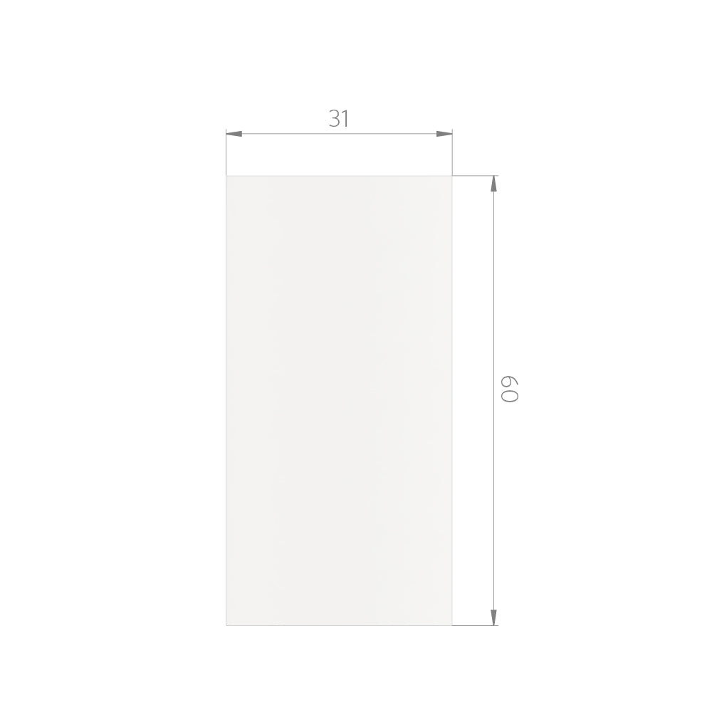 SALDO - T484C6 - 000780 WHITE FROST PLUS MATE Ceramica Muro Blanco Acet. 31x60