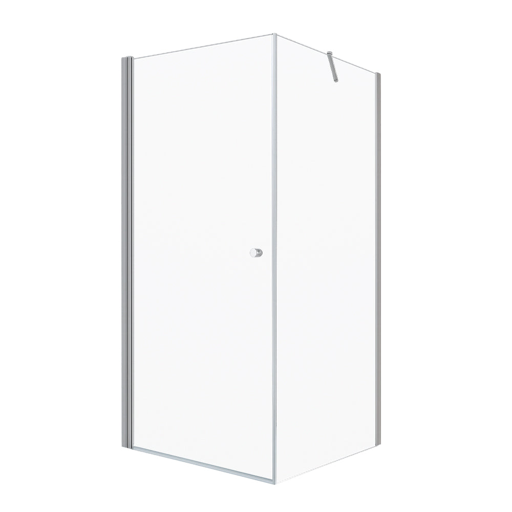 Pack Baño Altea | Mampara 70x70 + Receptáculo + Columna Ducha Negro Mate