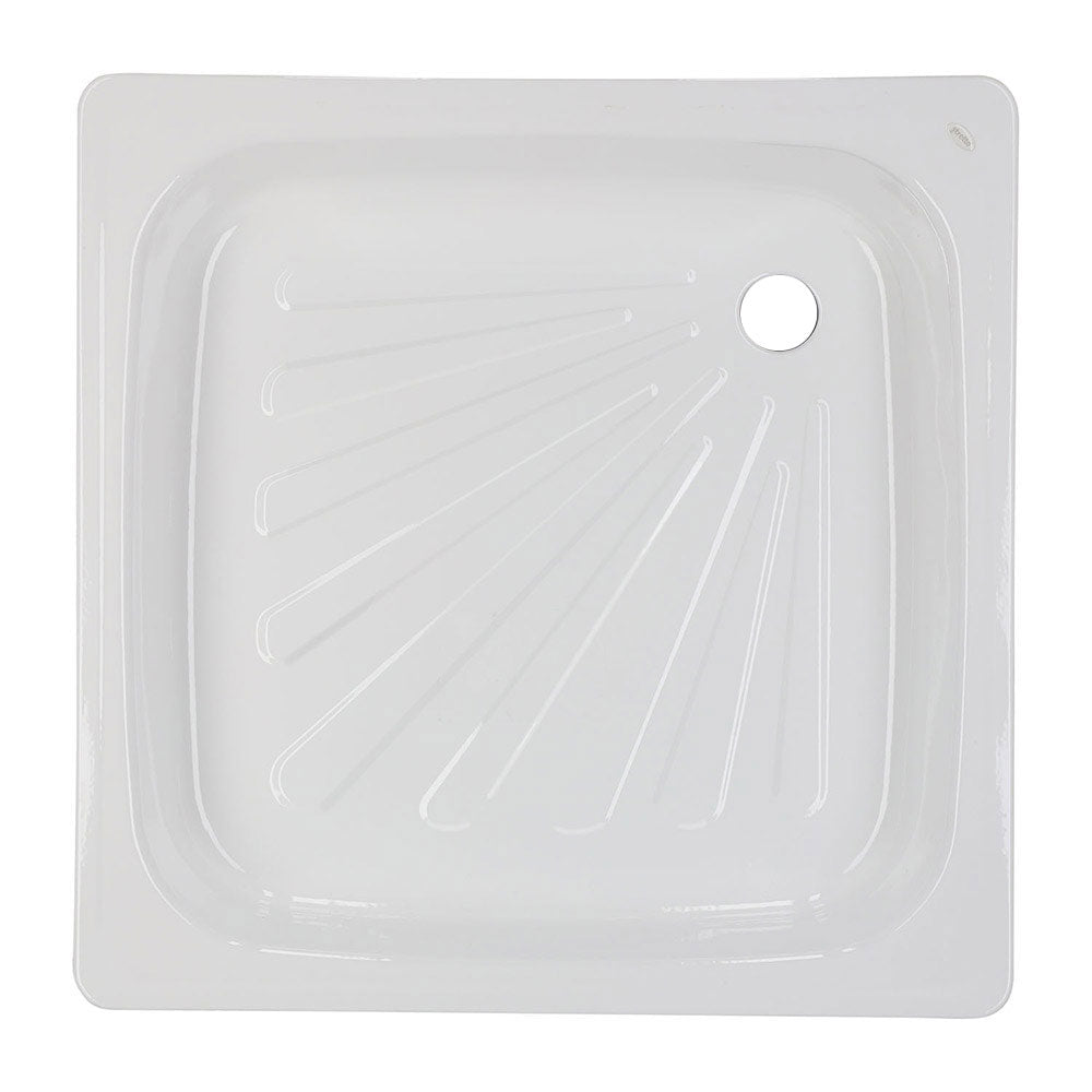 Pack Baño Baeza | Mampara 80x80 + Receptáculo + Columna Ducha Cromo