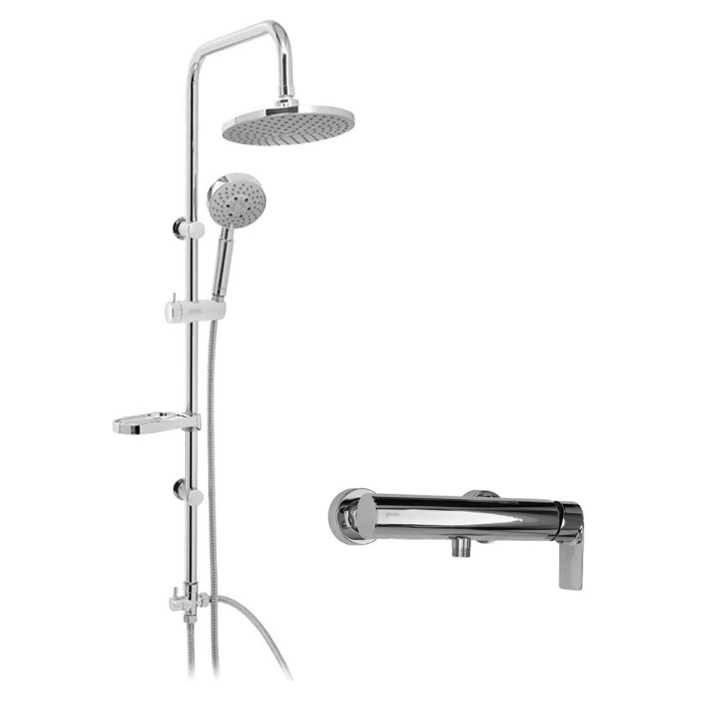 Columna Ducha Venti + Grifería Ducha Alezio