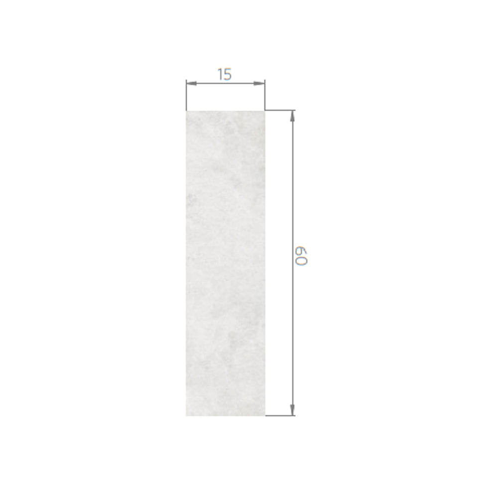 Gres - Central White Matt 15x60 Rectificado