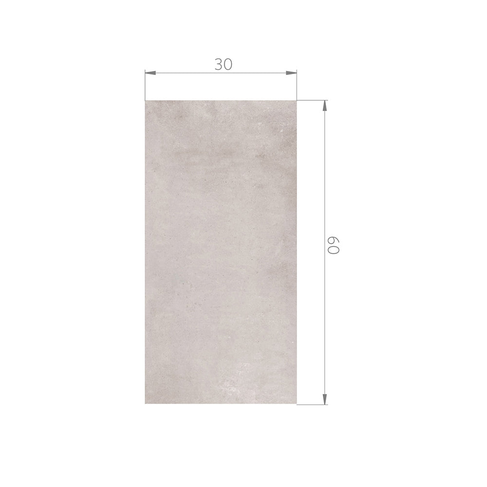 SALDO - TDC7 - CENTRAL GRIGIO MATT Gres Mate 30x60 RT