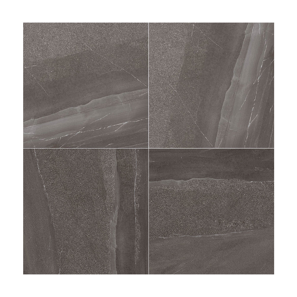 Gres - Glacier Charcoal Matt 60x60 Rectificado