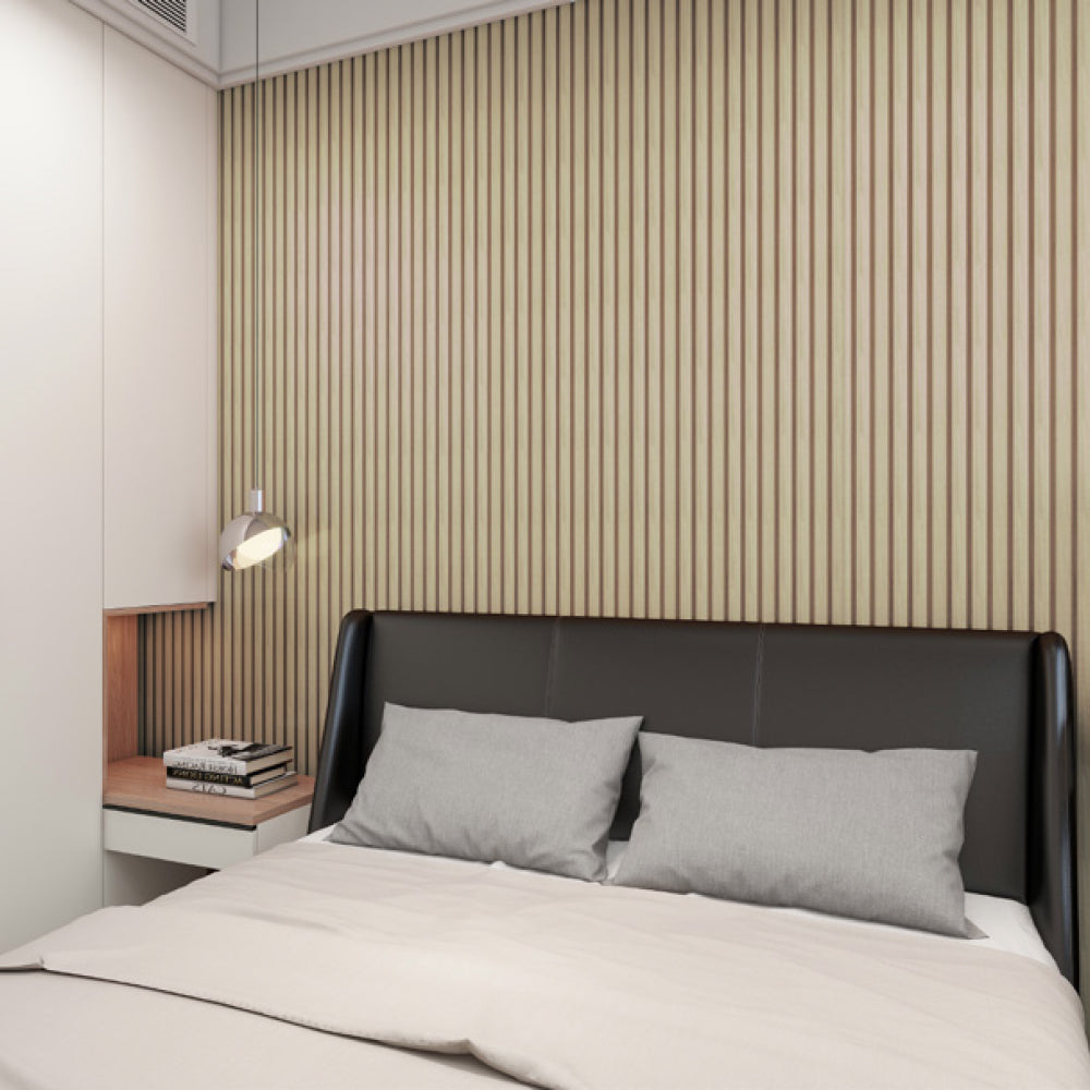 Wall Panel Beige 280x12.2x1.2 cm