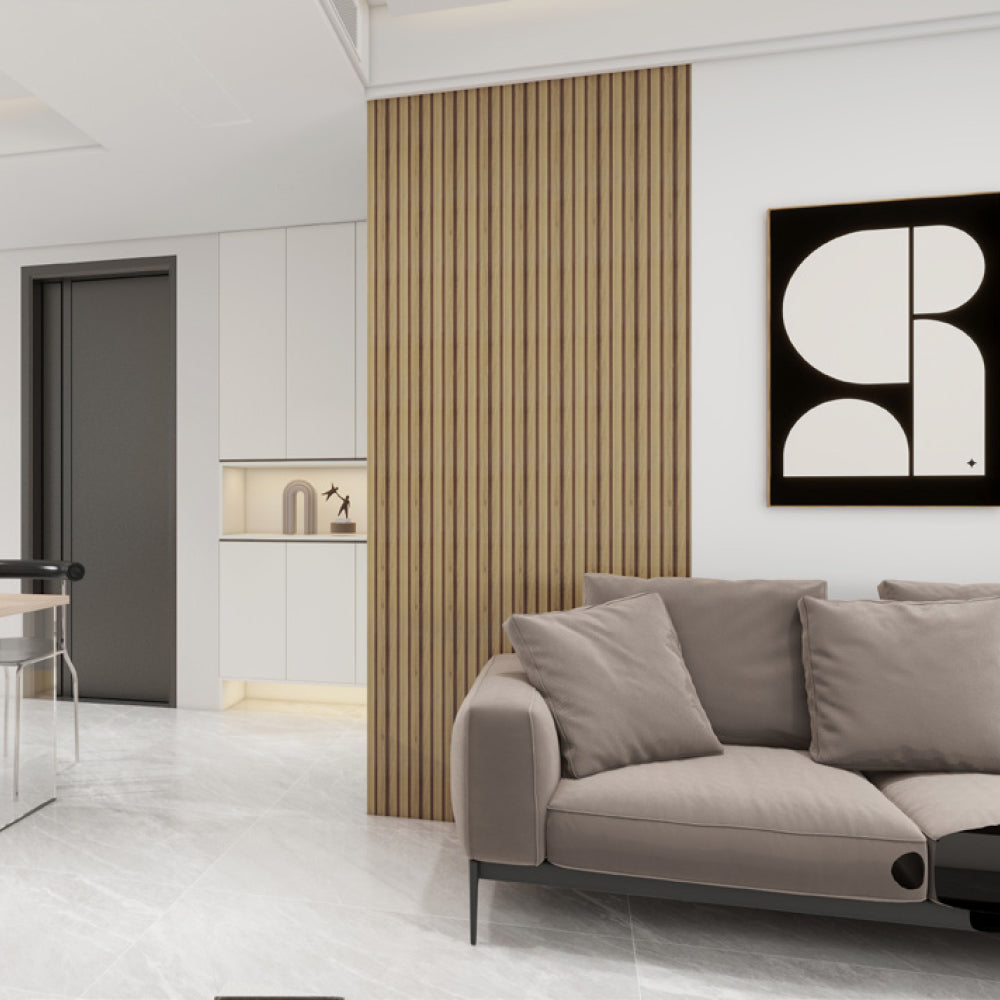 Wall Panel Brown 280x12.2x1.2 cm