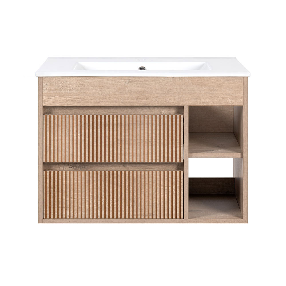 Pack Baño Lorca Negro Mate | Sanitario + Mueble Paris Lenga + Grifería