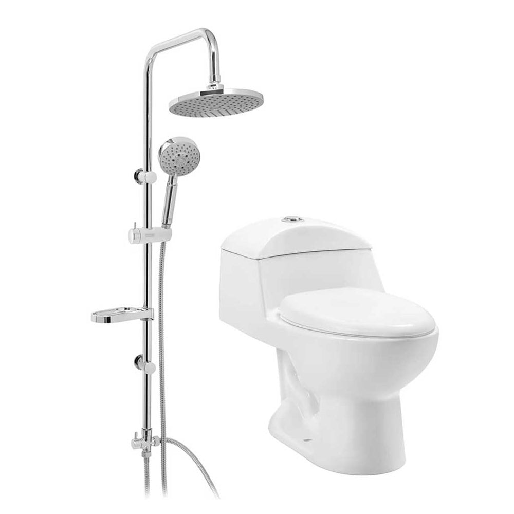 Pack Baño Murcia | Sanitario + Columna Ducha