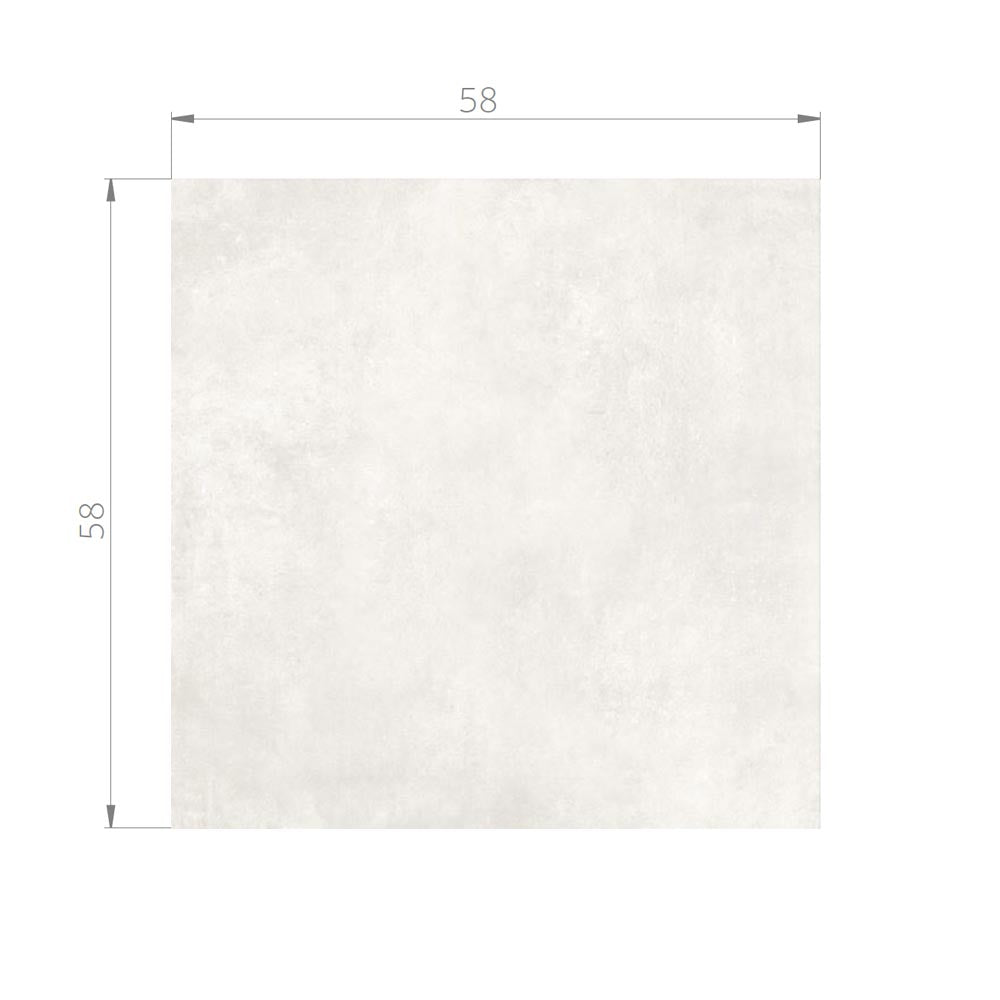 Porcelanato - Neutral Gris 58x58 Acetinado 58x58 Rectificado