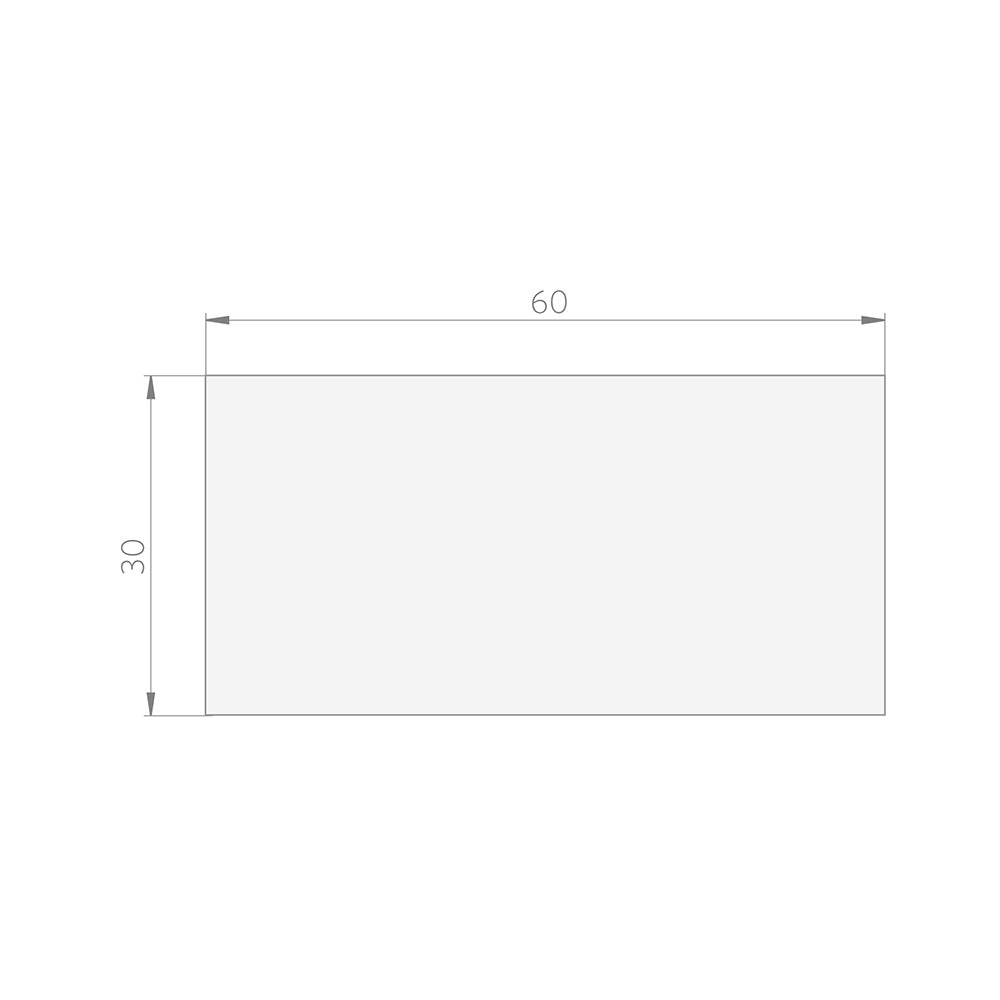 Cerámica Muro - Snow Brillo Blanco 30x60 Rectificado