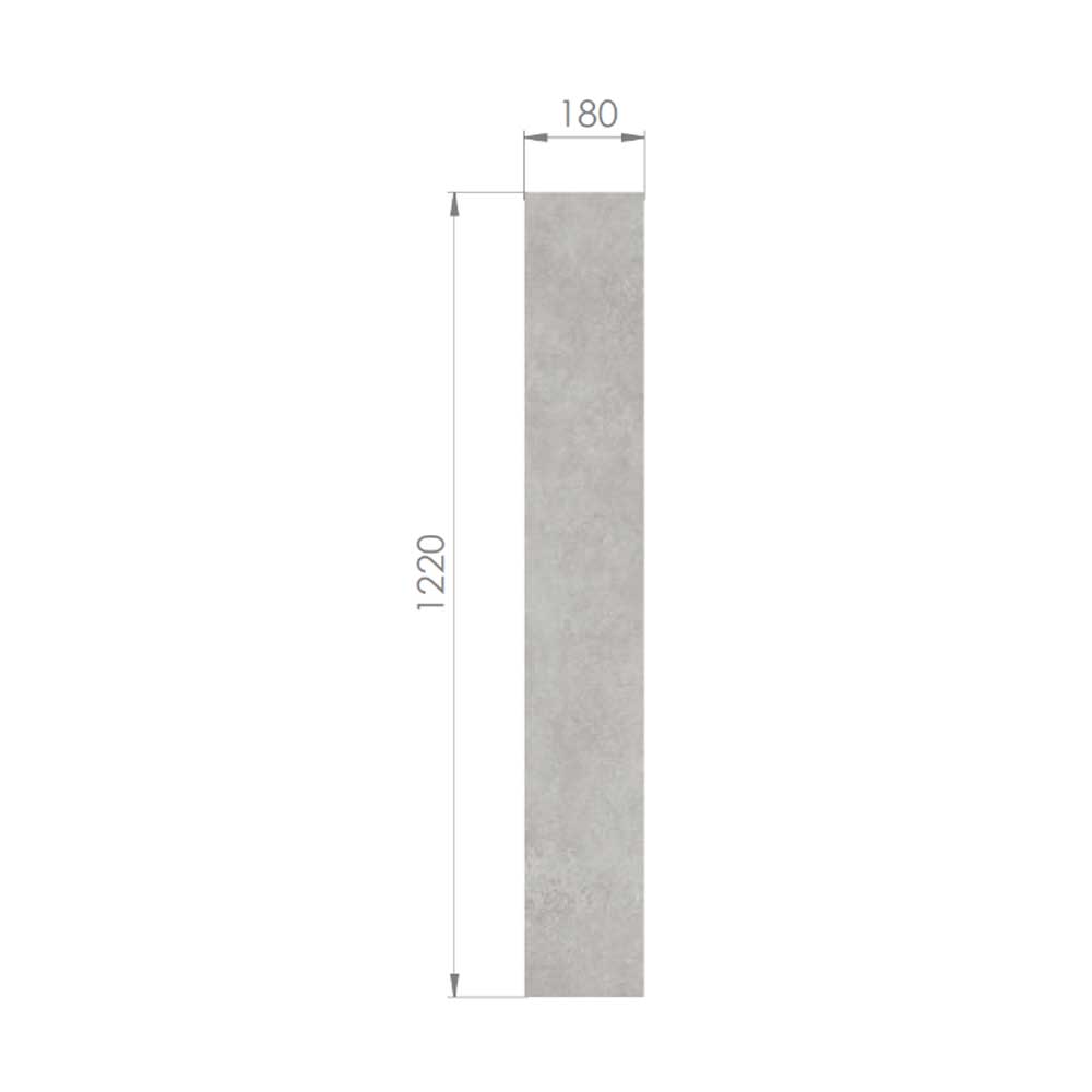 SPC Escandinavia Gris Concreto 1220x180x5 mm
