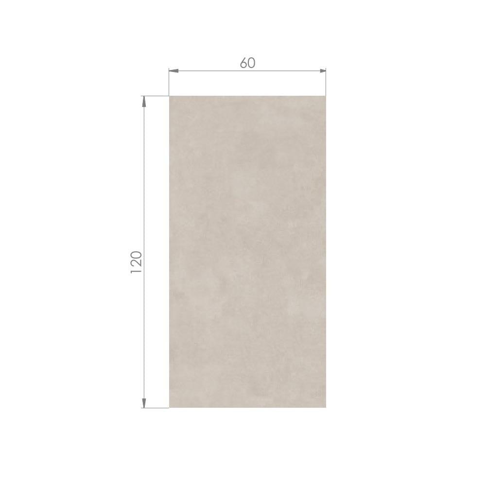 Porcelanato - Nova Pearl Mate 60x120 Rectificado