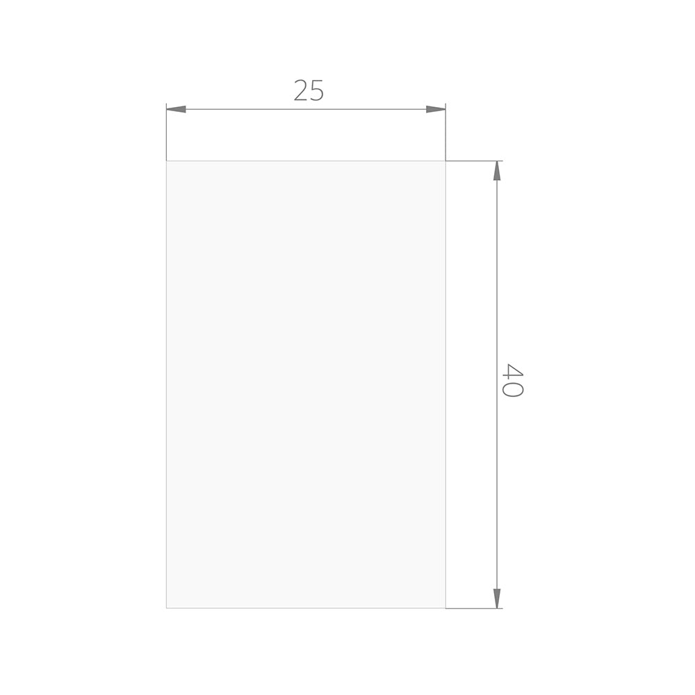 SALDO - T24 - TIMNBLB254 ANDES BRILLO Ceramica Muro Blanco 25x40